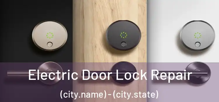 Electric Door Lock Repair (city.name) - (city.state)